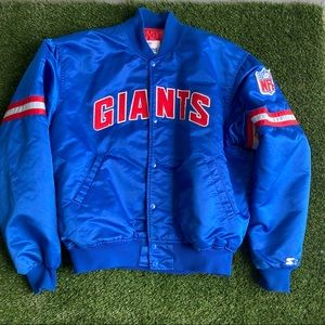 Vintage Ny Giants Satin Starter Jacket